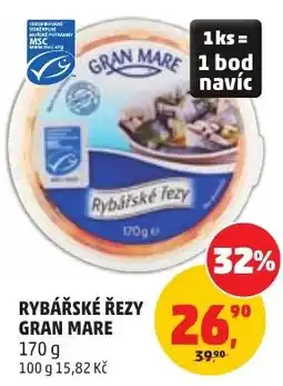 Penny Market Gran Mare rybářské řezy nabídka