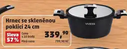 Penny Market Vivess hrnec se skleněnou poklicí 24 cm nabídka