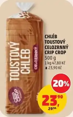 Penny Market Crip Crop toustový chléb celozrnný nabídka