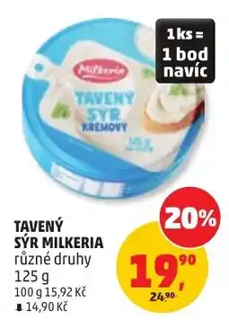 Penny Market Tavený sýr milkeria nabídka