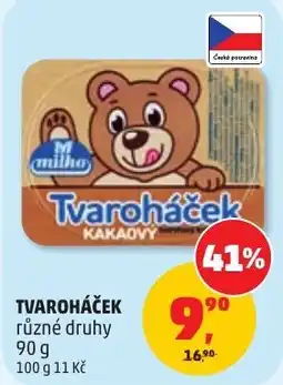 Penny Market Milko Tvaroháček nabídka