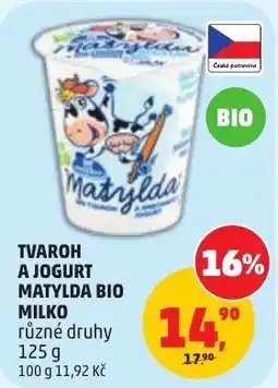 Penny Market Matylda tvaroh a jogurt nabídka