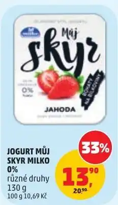 Penny Market Milko můj skyr jahoda nabídka