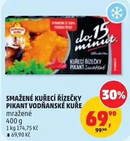 Penny Market Vodňanské kuře smažené kuřecí řízečky pikant nabídka