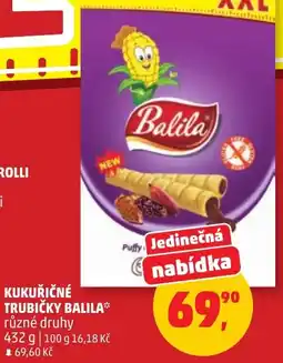 Penny Market Balila kukuřičné trubičky nabídka