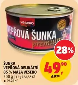 Penny Market veseko vepřová šunka premium nabídka