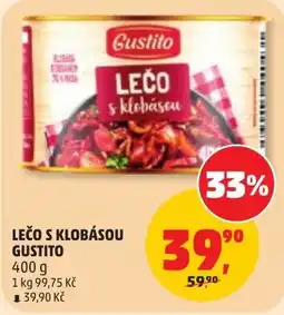 Penny Market Gustito lečo s klobásou nabídka