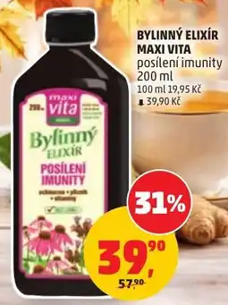 Penny Market maxi vita bylinny elixir posileni imunity nabídka