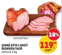 Penny Market Uzená kýtka s kostí řezníkův talíř nabídka