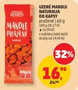 Penny Market Naturalia uzené mandle nabídka