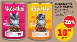Penny Market Micinka kočky různé druhy nabídka