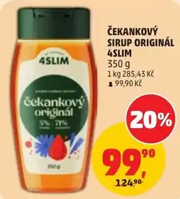 Penny Market 4slim čekankový sirup originál nabídka