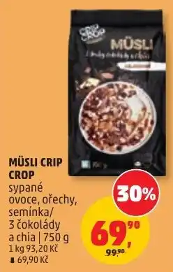 Penny Market Müsli Crip Crop nabídka
