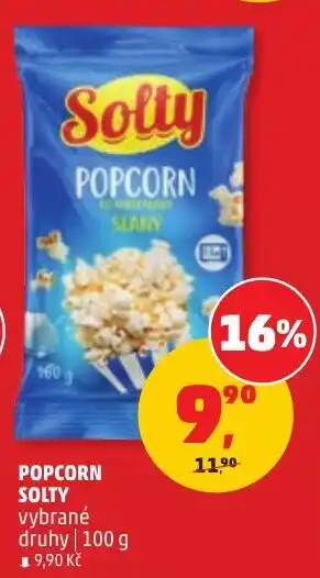 Penny Market Popcorn solty nabídka