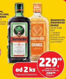 Penny Market Jägermeister orange nabídka