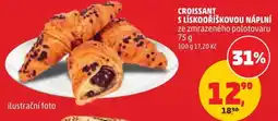 Penny Market Croissant s lískoříškovou náplní nabídka