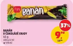 Penny Market Enjoy banán v čokoládě nabídka