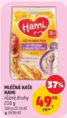 Penny Market Hami mléčná kaše různé druhy nabídka