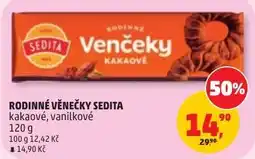 Penny Market Sedita rodinné věnceky kakaové vanilkové nabídka