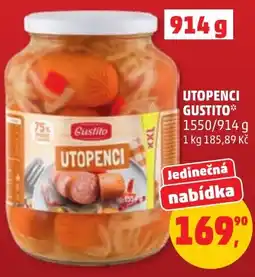 Penny Market Gustito utopenci nabídka