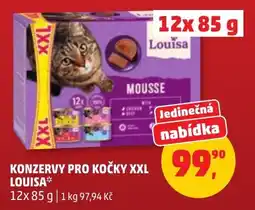 Penny Market Louisa konzervy pro kočky xxl nabídka