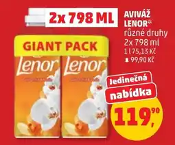 Penny Market Lenor aviváž nabídka