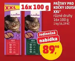 Penny Market Louisa paštičky pro kočky XXL nabídka