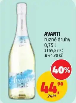 Penny Market Avanti různé druhy nabídka