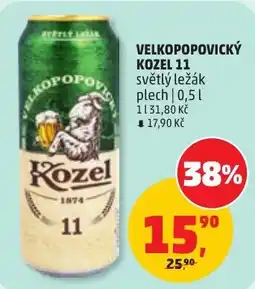 Penny Market Kozel velkopopovický 11 nabídka