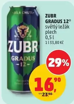 Penny Market Zubr gradus 12 nabídka