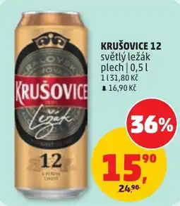 Penny Market Krušovice světlý ležák nabídka