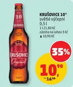 Penny Market Krušovice světlé výčepní nabídka