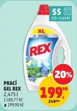 Penny Market Prací gel rex nabídka