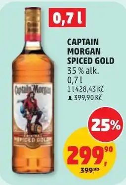 Penny Market Captain Morgan spiced gold nabídka