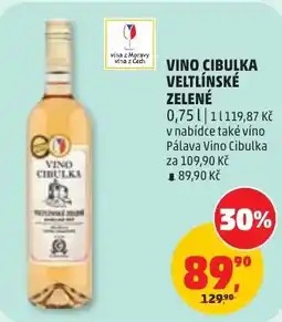 Penny Market Vino Cibulka Veltlínské zelené nabídka