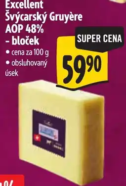 Albert Excellent Švýcarský Gruyère nabídka