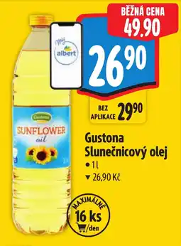 Albert Gustona slunečnicový olej nabídka