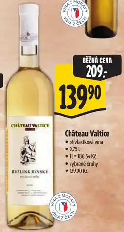 Albert Château Valtice nabídka
