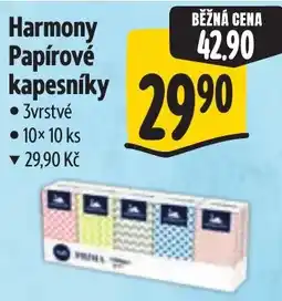 Albert Harmony papírové kapesníky nabídka