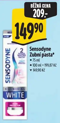 Albert Sensodyne zubní pasta nabídka
