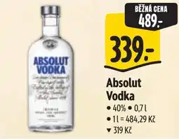 Albert Absolut Vodka nabídka
