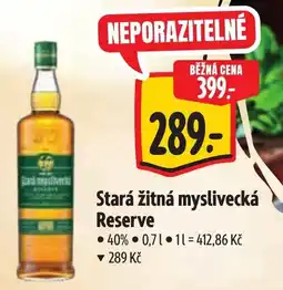 Albert Stará žitná myslivecká Reserve nabídka
