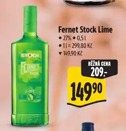 Albert Fernet Stock Lime nabídka