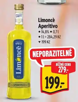 Albert Limoncè Aperitivo nabídka