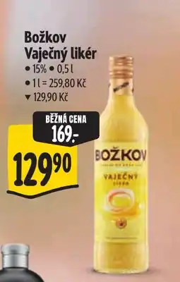 Albert Božkov vajecny liker nabídka