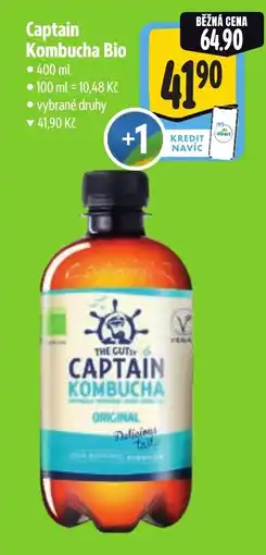 Albert Captain Kombucha Bio nabídka