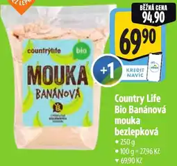 Albert Country Life Bio Banánová mouka bezlepková nabídka