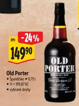 Albert Old Porter nabídka