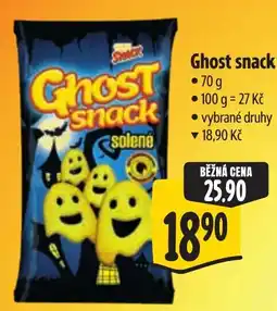 Albert Ghost snack solené nabídka