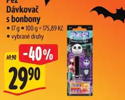 Albert Pez Dávkovač s bonbony nabídka